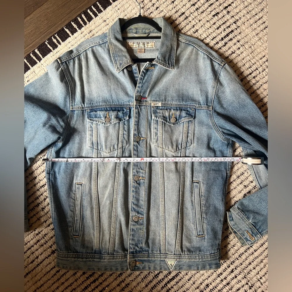 Vintage 1980’s Guess Blue Denim Jacket - Picture 6 of 11